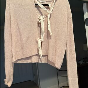 Sunday Up Pink Knit Sweater